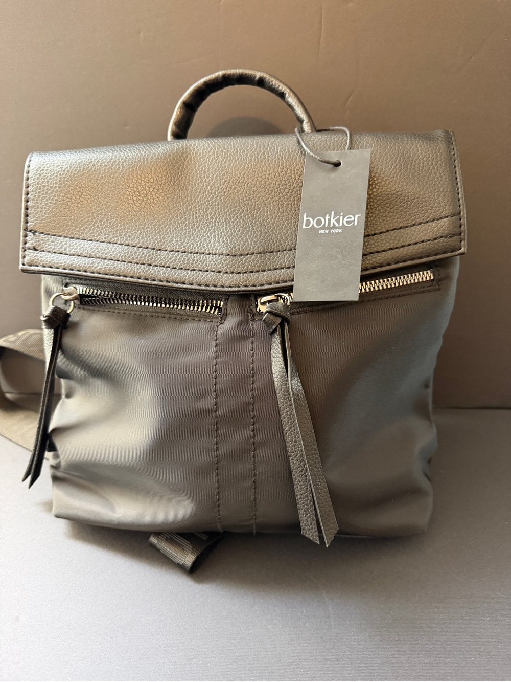 NWT: Botkier New York Trigger Mini Backpack - Black